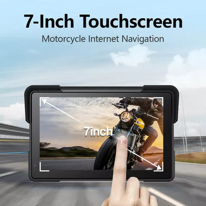 Aoocci C7 - 7" HD Screen for Motorcycle CarPlay & Android Auto