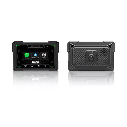 Aoocci C7 - 7" HD Screen for Motorcycle CarPlay & Android Auto