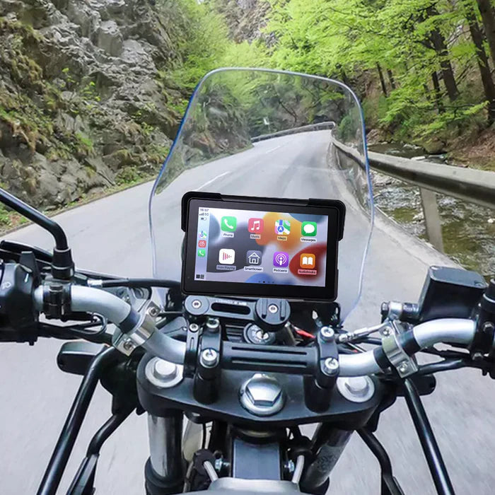 Aoocci C7 - 7" HD Screen for Motorcycle CarPlay & Android Auto