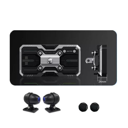 Aoocci C9 Pro Max - 6" Display / F&R Camera / Wireless CarPlay / TPMS / Bluetooth
