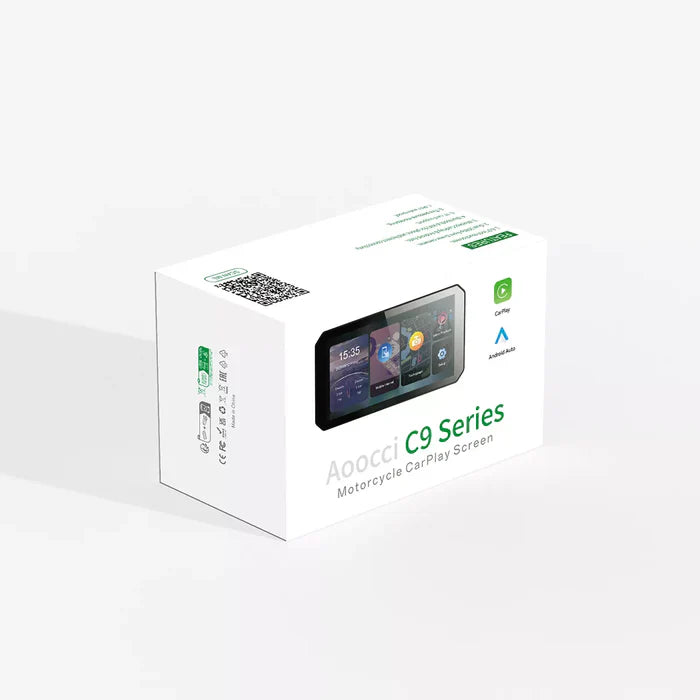Aoocci C9 Pro Max - 6" Display / F&R Camera / Wireless CarPlay / TPMS / Bluetooth