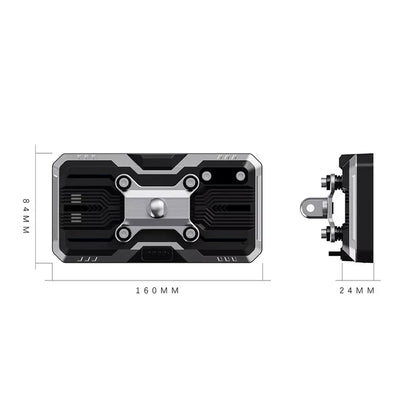 Aoocci C9 Pro Max - 6" Display / F&R Camera / Wireless CarPlay / TPMS / Bluetooth