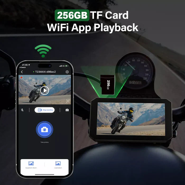 Aoocci BX - Front & Rear Cam / Wireless CarPlay / Radar / TPMS / Bluetooth / Remote
