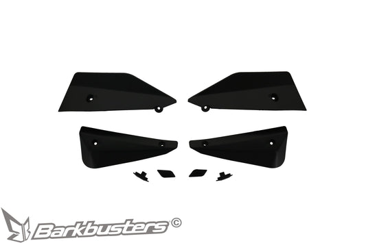 Barkbusters Spare Part - SABRE Deflector & Plug Set - BLACK