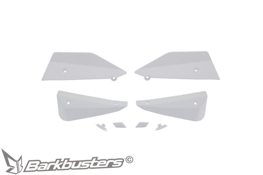Barkbusters Spare Part - SABRE Deflector & Plug Set - WHITE