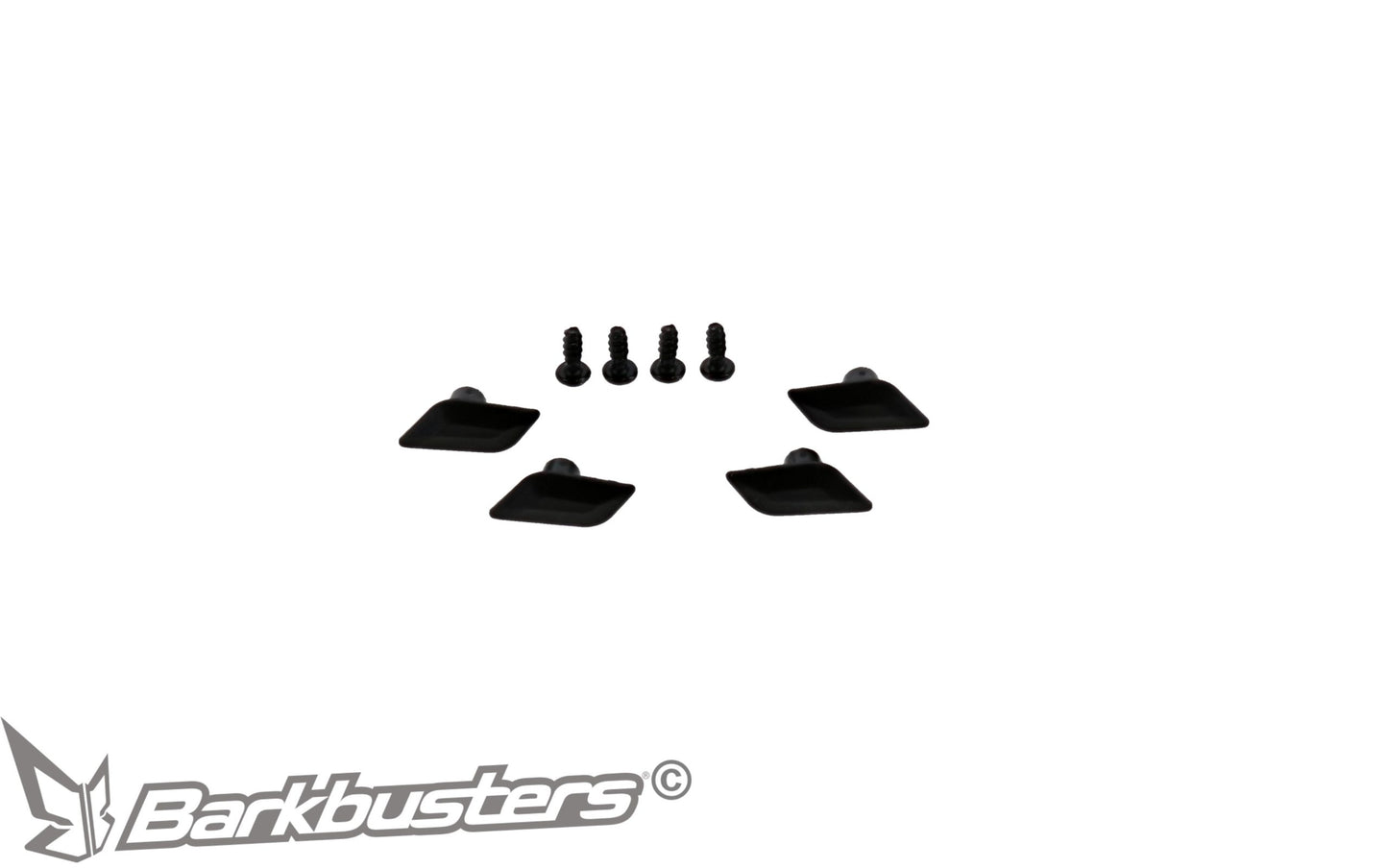 Barkbusters Spare Part - SABRE Plug Set - BLACK