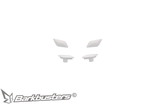 Barkbusters Spare Part - SABRE Plug Set - WHITE