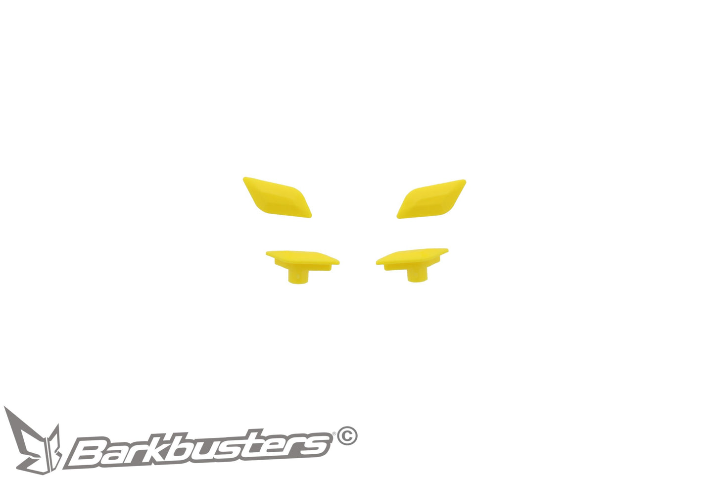 Barkbusters Spare Part - SABRE Plug Set - YELLOW