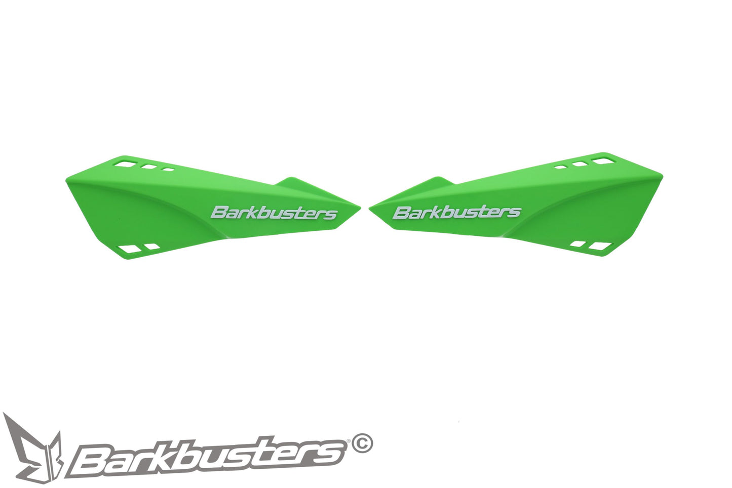 Barkbusters Spare Part - SABRE Plastic Guards Only (Left & Right) - GREEN