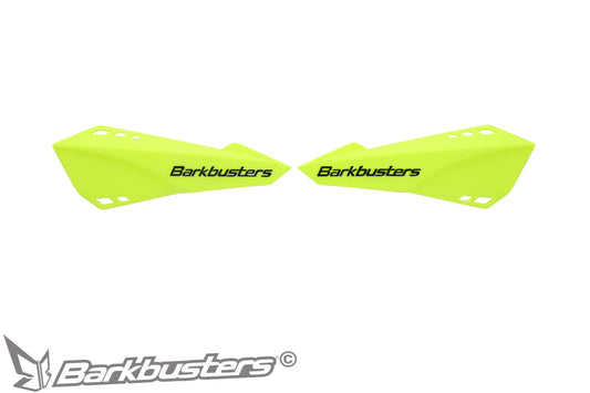Barkbusters Spare Part - SABRE Plastic Guards Only (Left & Right) - YELLOW HiViz