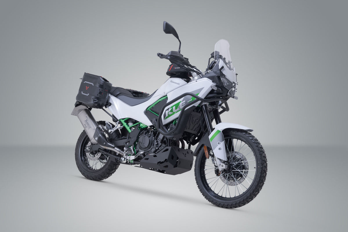SW-Motech Side Bag WP system V-LOC for Akrapovic