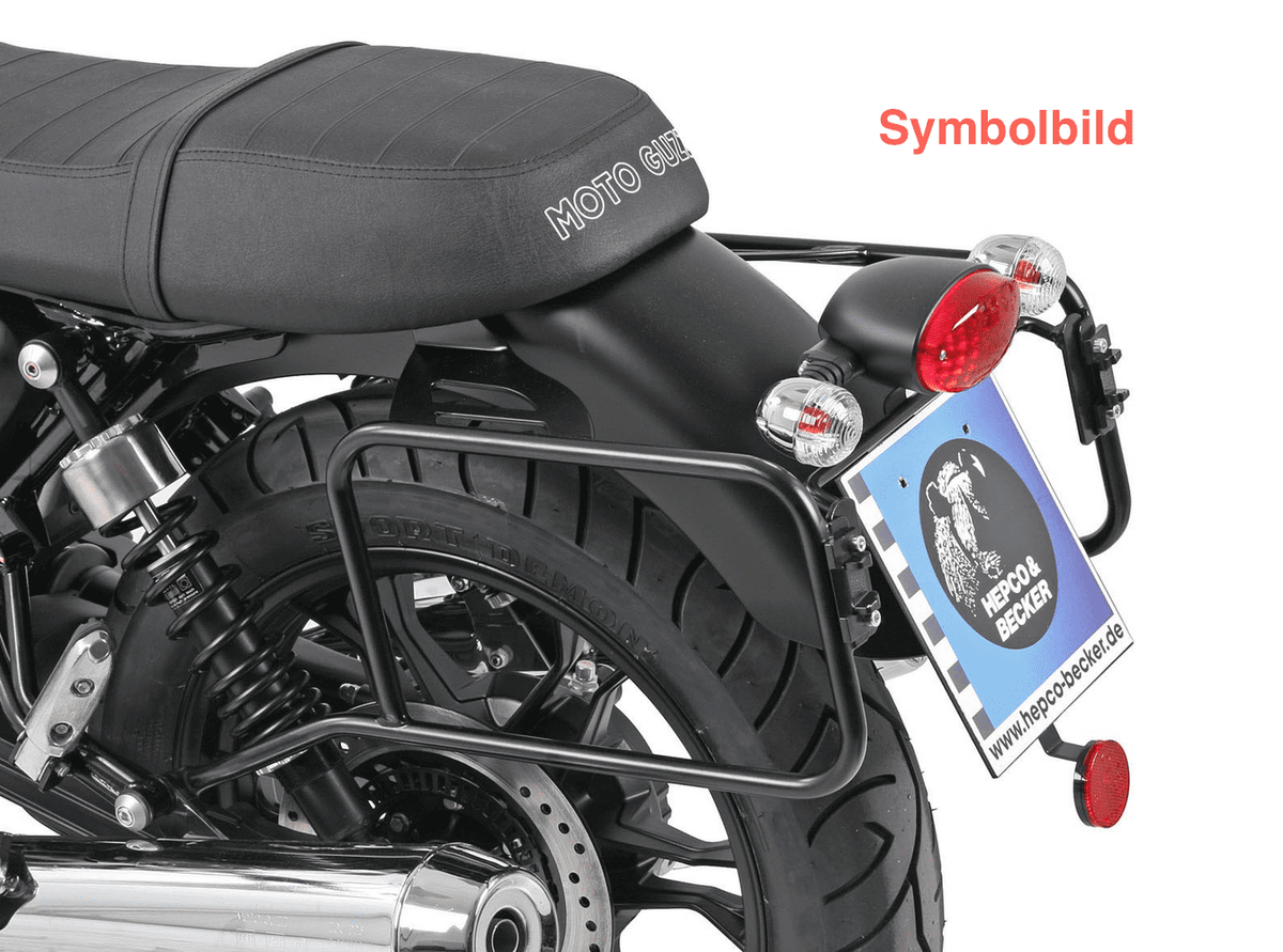Hepco & Becker Sidecarrier permanent mounted chrome for Moto Guzzi V 7 II (2015-2016)