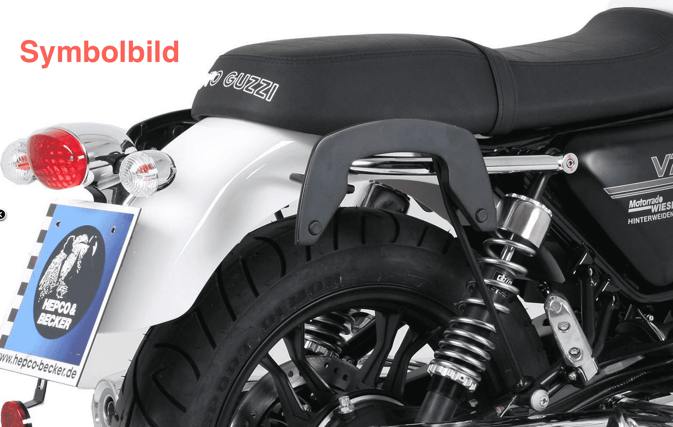 Hepco & Becker C-Bow sidecarrier chrome for Moto Guzzi V 7 Café Classic (2009-2011)
