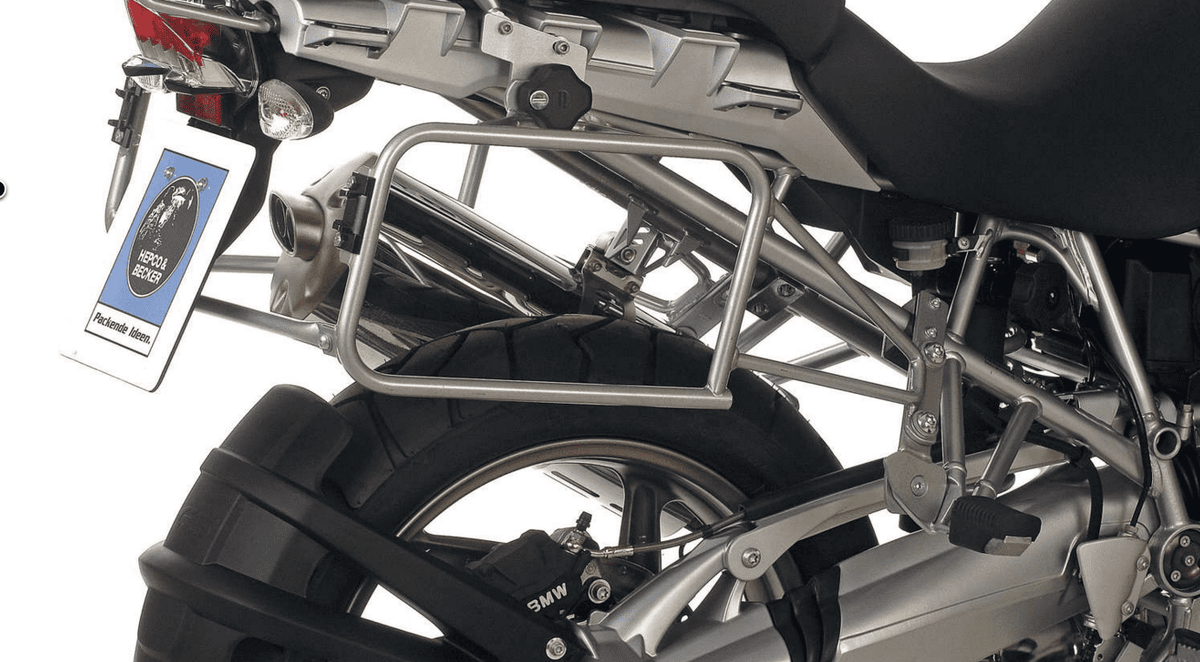 Hepco & Becker Sidecarrier Lock-it silver for BMW R 1200 GS (2008-2012)