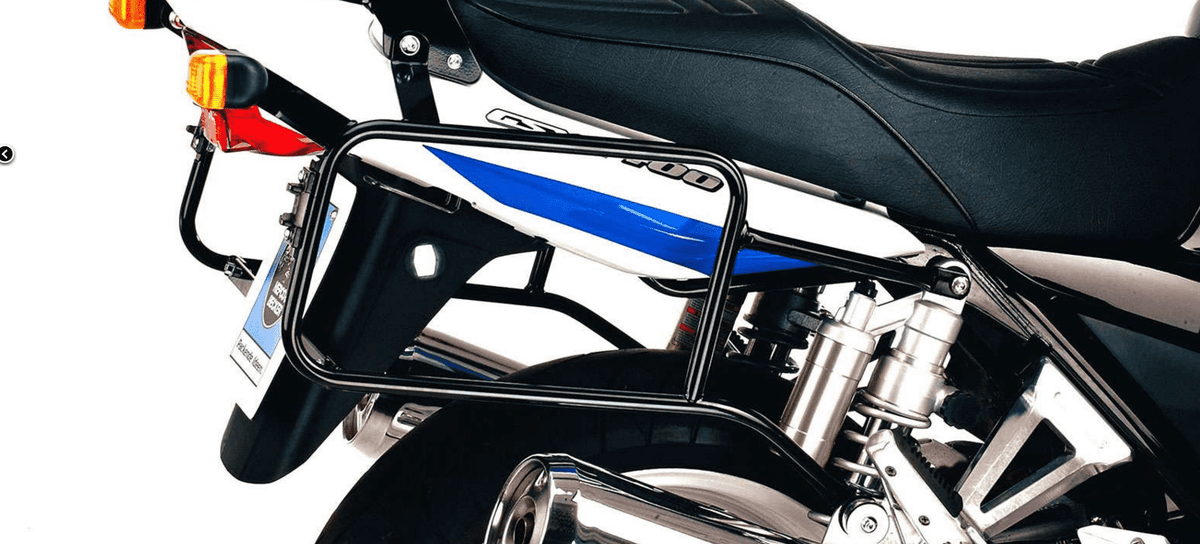 Hepco & Becker Sidecarrier permanent mounted black for Suzuki GSX 1400 (2001-2004)