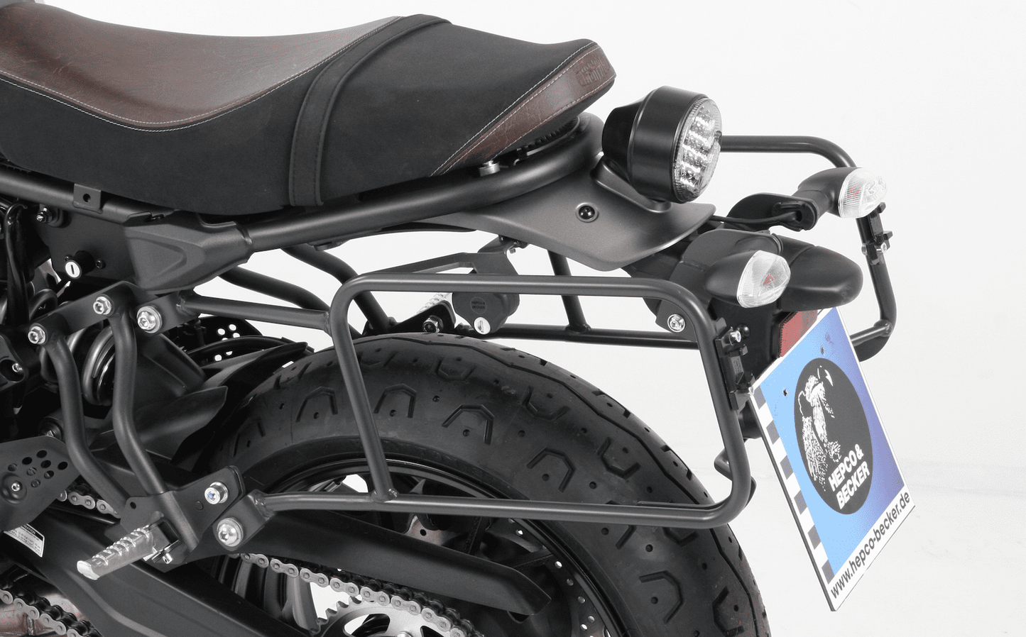 Hepco & Becker Sidecarrier Lock-it anthracite for Yamaha XSR 700/Xtribute (2016-2021)