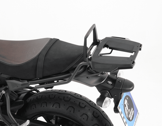 Hepco & Becker Alurack top case carrier anthracite/black for Yamaha XSR 700/Xtribute (2016-2021)