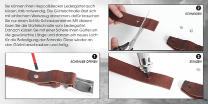 Hepco & Becker Legacy belt black