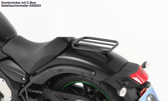 Hepco & Becker Solorack without backrest - black for Kawasaki Vulcan S (2015-)