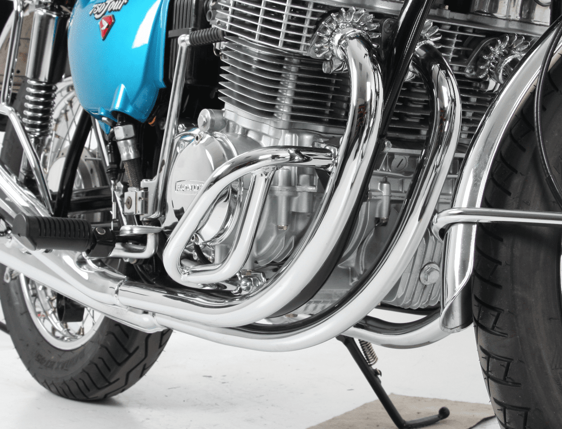 Hepco & Becker Engine protection bar chrome for Honda CB 750 Four K0-K6 / F1/F2 (1970-1976)