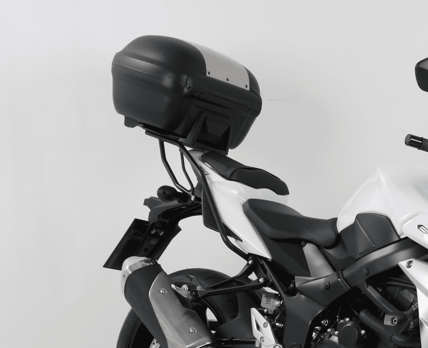 Hepco & Becker Alurack topcasecarrier black for Suzuki GSR 750 (2011-2016)
