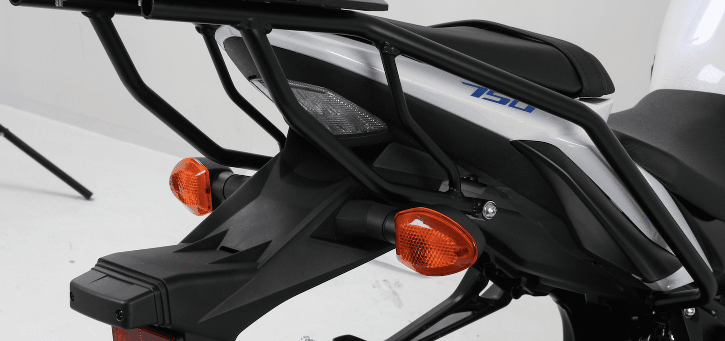 Hepco & Becker Alurack topcasecarrier black for Suzuki GSR 750 (2011-2016)