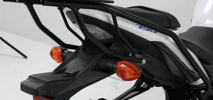 Hepco & Becker Alurack topcasecarrier black for Suzuki GSR 750 (2011-2016)