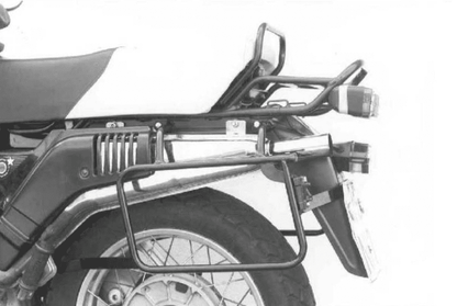 Hepco & Becker Sidecarrier permanent mounted black for BMW R 80 GS (1988-1994)/R 100 GS (1987-1994)