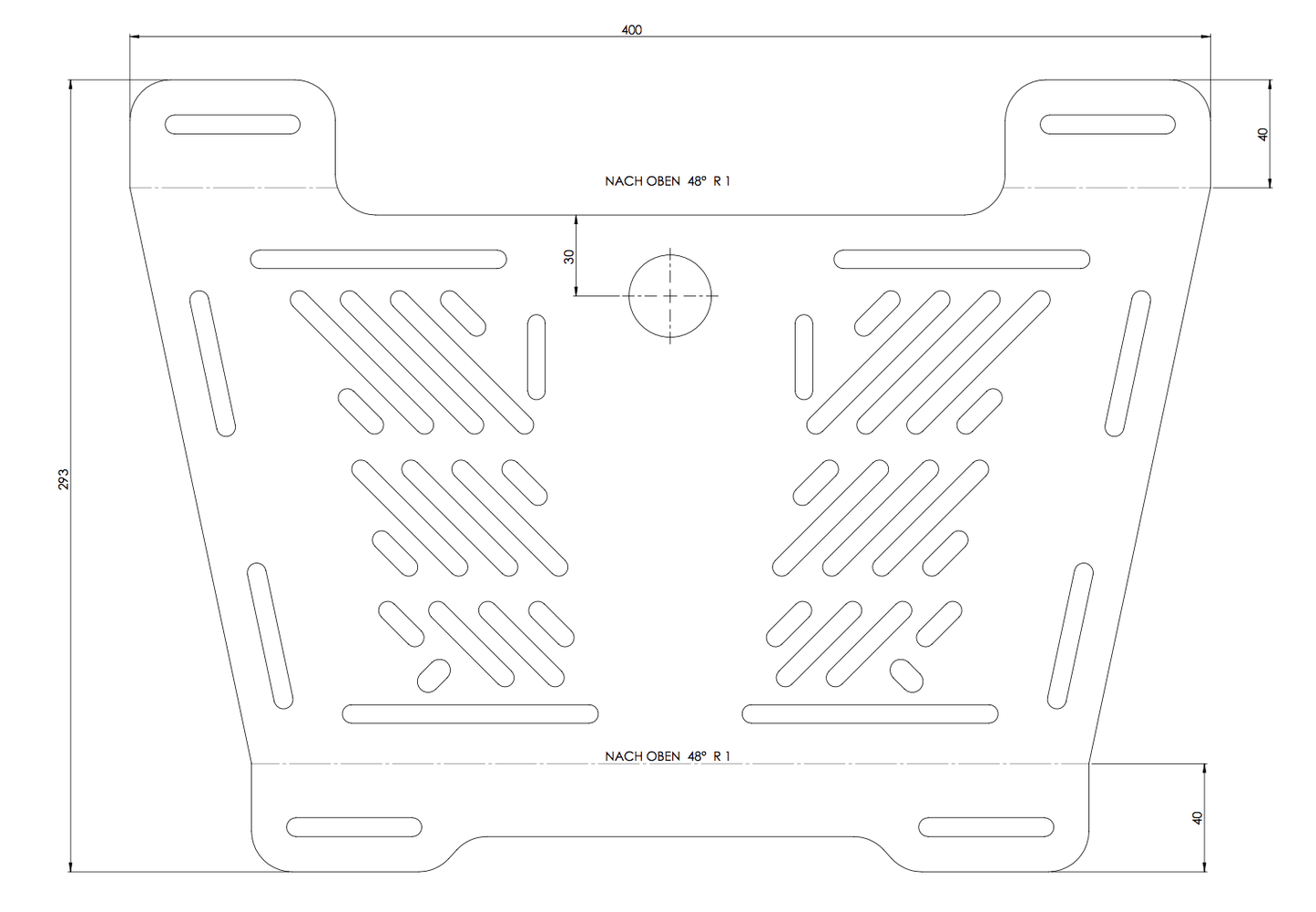 Hepco & Becker Modelspecific rear enlargement only for original stainless steel rear rack for BMW F 800 GS (2024-)