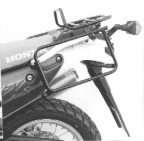 Hepco & Becker Sidecarrier permanent mounted black for Honda XRV 750 Africa Twin (1993-2003)