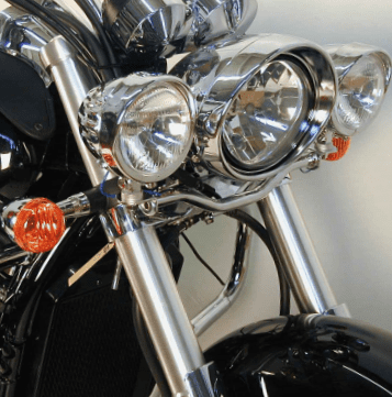 Hepco & Becker Twinlight-Set for model with windscreen for Moto Guzzi California EV Touring (2002-2005)