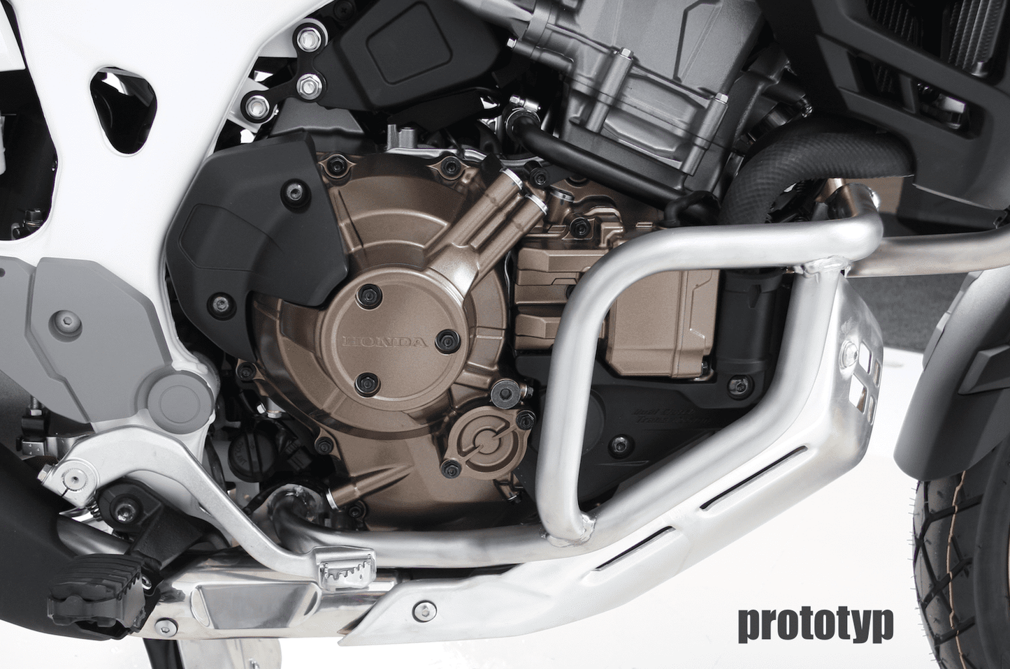 Hepco & Becker Engine protection bar stainless steel for Honda CRF1000L Africa Twin Adventure Sports (2018-2019)