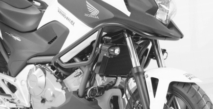 Hepco & Becker Engine protection bar black for Honda NC 700 X (2012-2013)/750 X/DCT (2014-2020)