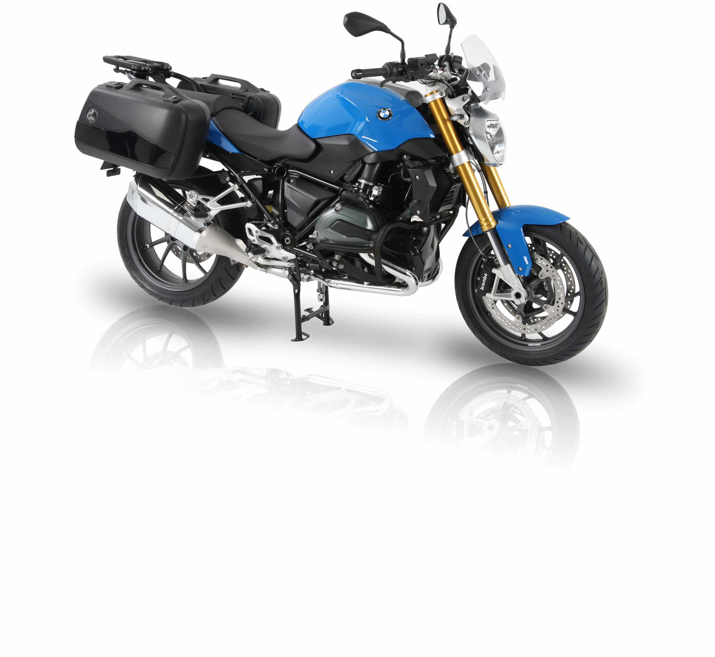 Hepco & Becker Sidecarrier Lock-it black for BMW R 1200 R (2015-2018)