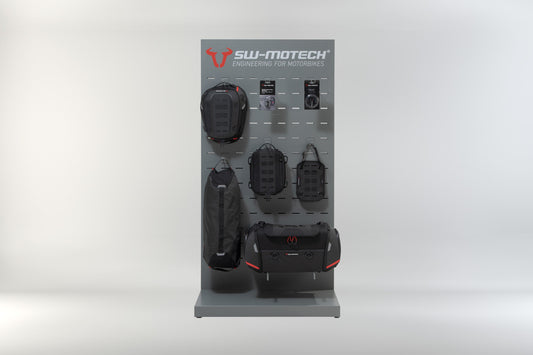 SW-Motech Sales display room with mounting