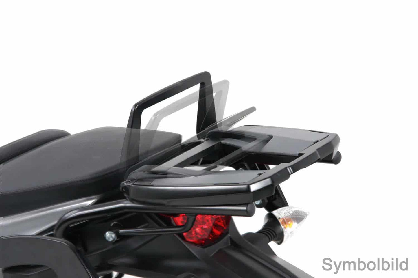 Hepco & Becker Alurack top case carrier black for BMW R 1200 GS (2004-2007)