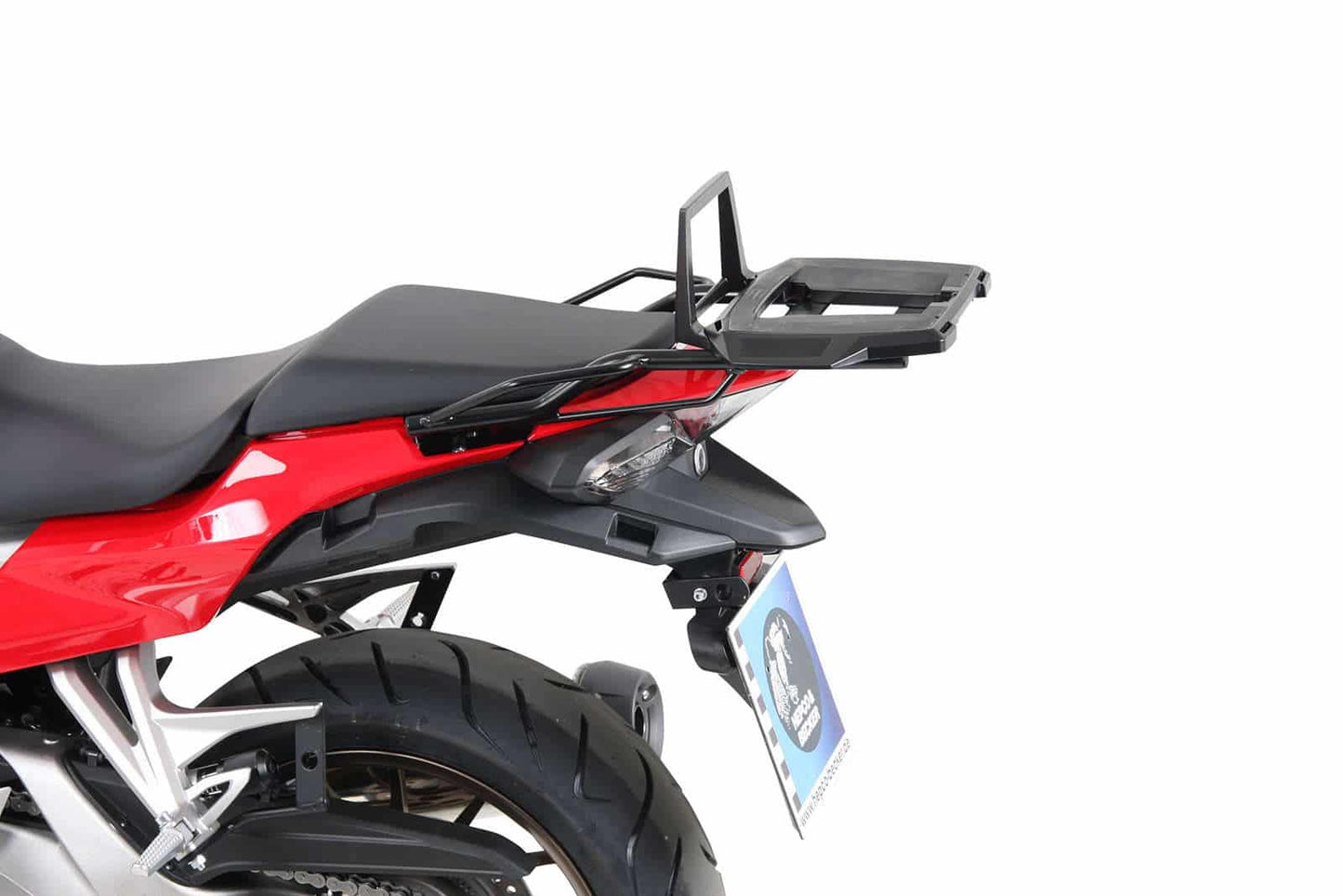 Hepco & Becker Alurack top case carrier black for Honda VFR 800 F (2014-2020)