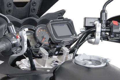 SW-Motech GPS mount with handlebar clamp