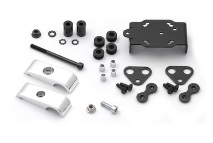 SW-Motech GPS mount with handlebar clamp