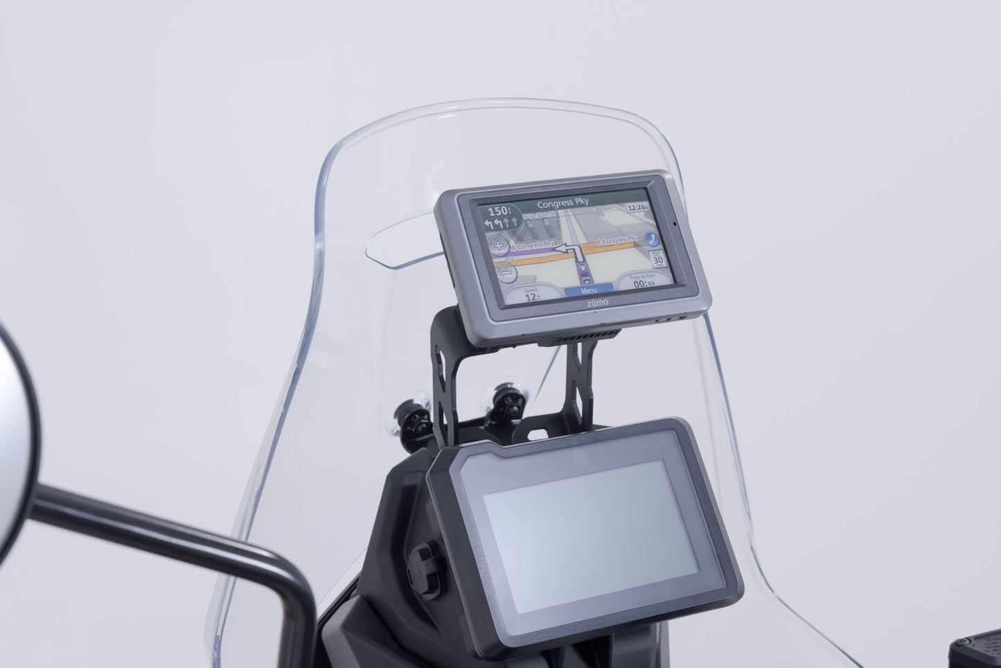 SW-Motech GPS mount for cockpit