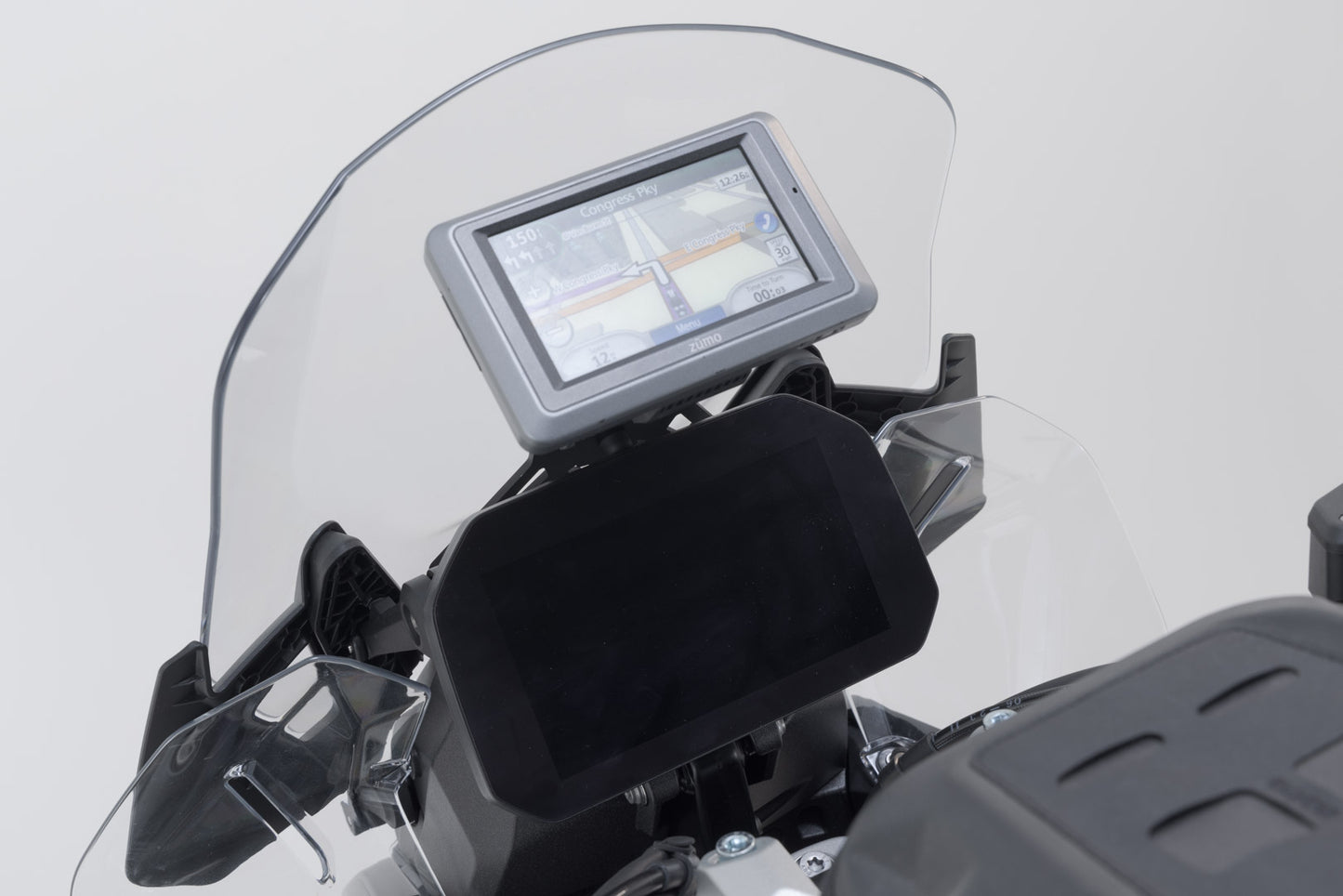 SW-Motech GPS mount for cockpit