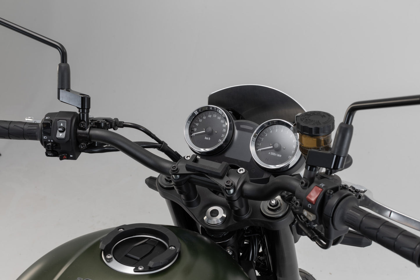 SW-Motech GPS mount for cockpit