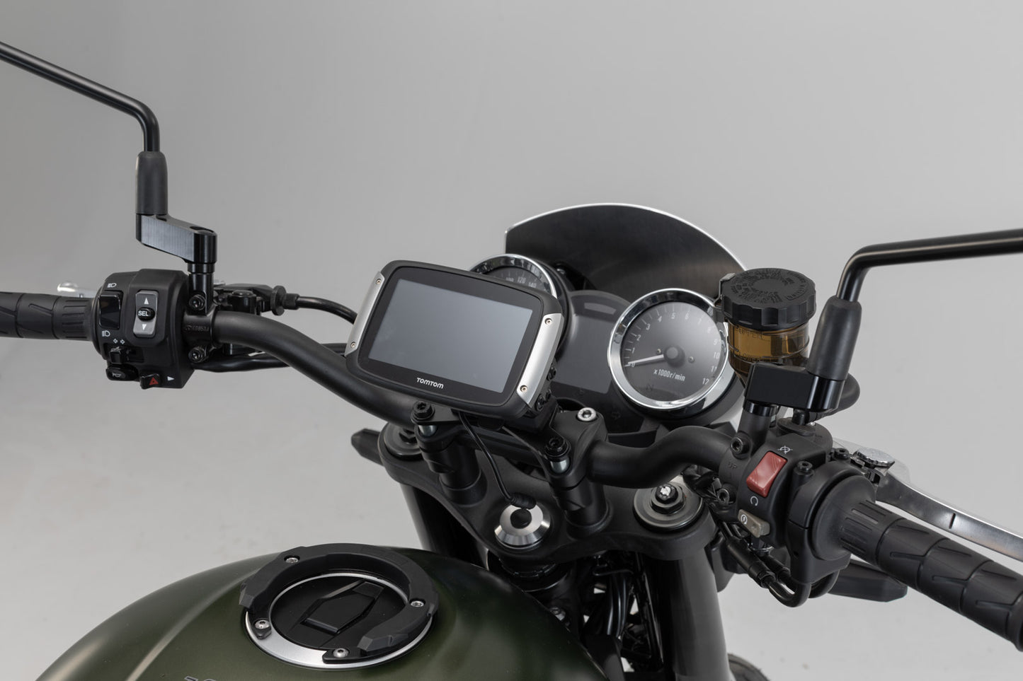 SW-Motech GPS mount for cockpit