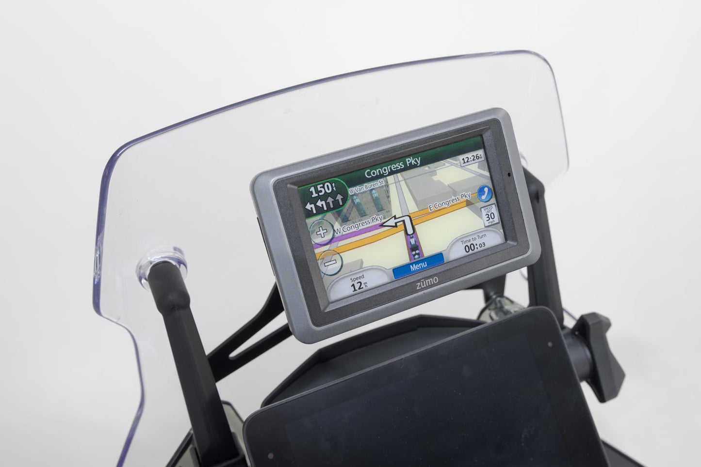 SW-Motech GPS mount for cockpit