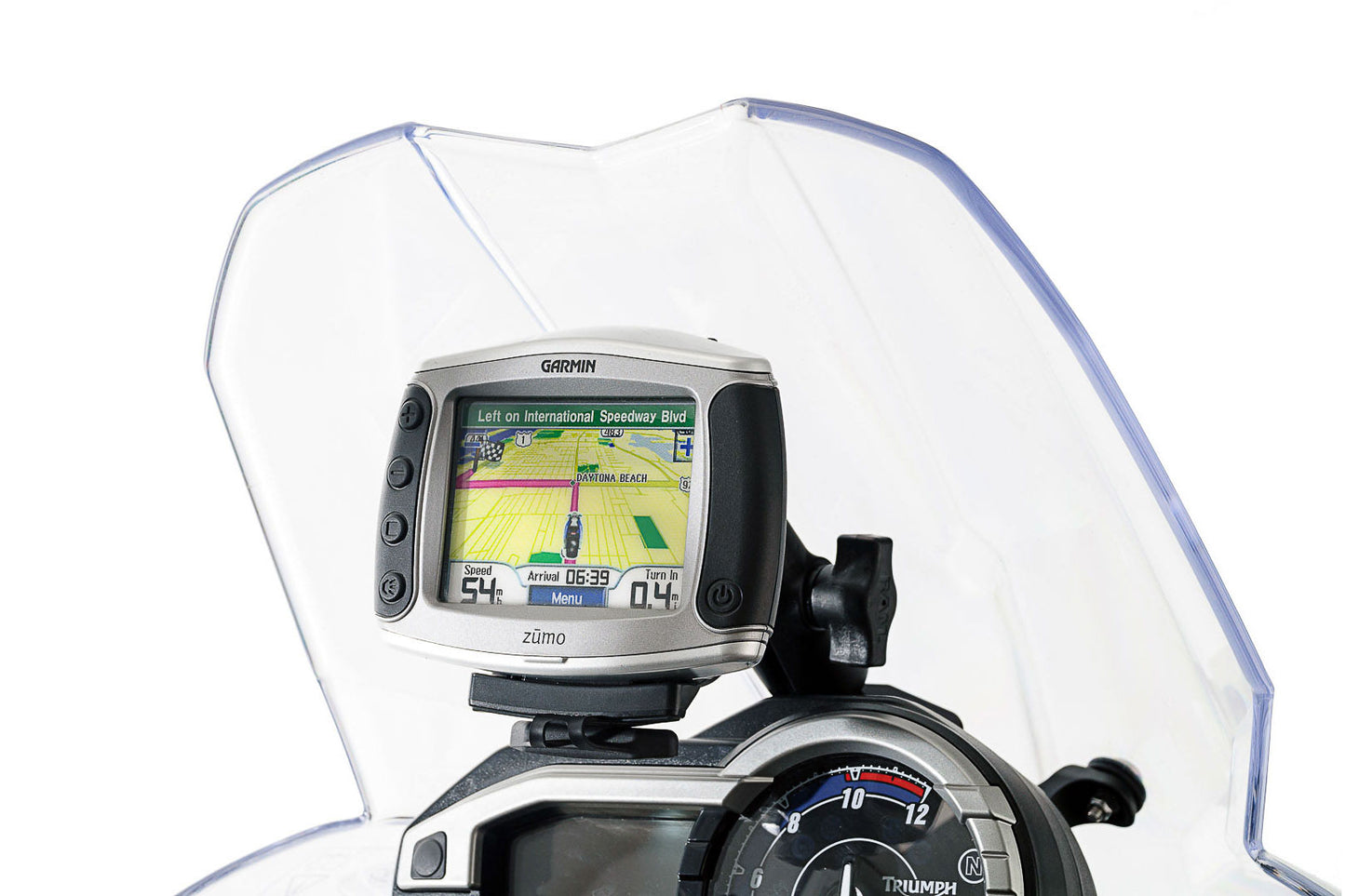 SW-Motech GPS mount for cockpit