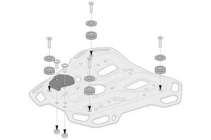 SW-Motech Adapter kit for ADVENTURE-RACK