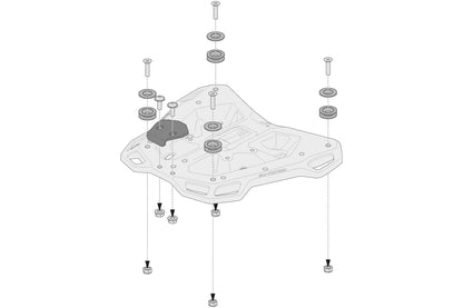 SW-Motech Adapter kit for ADVENTURE-RACK