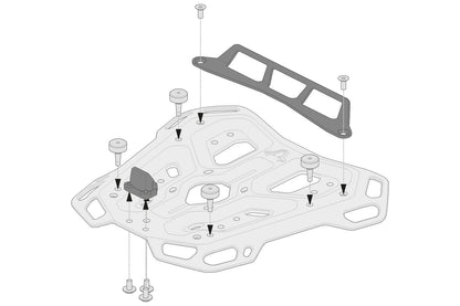 SW-Motech Adapter kit for ADVENTURE-RACK