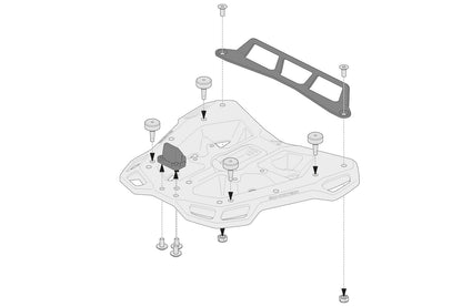 SW-Motech Adapter kit for ADVENTURE-RACK