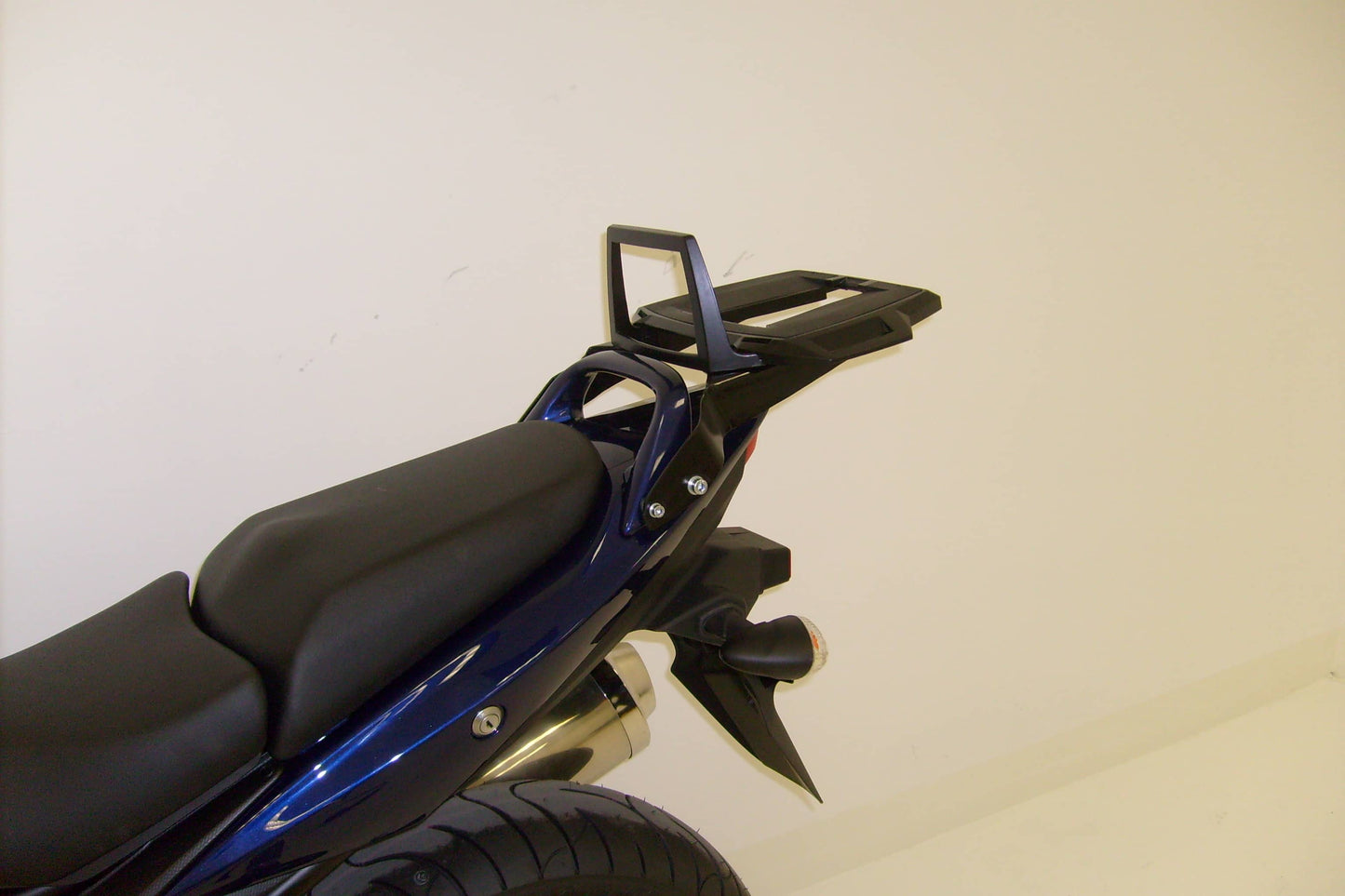 Hepco & Becker Alurack topcasecarrier black for Suzuki GSF 650/S Bandit ABS (2007-2008)